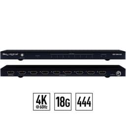 Key Digital DAIx1 1x8 4K HDMI Distribution Amplifier with HDR10 & HDCP 2.2