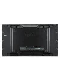 Rear panel of the LG 49VL5G-M with professional HDMI, DVI, DP, and control ports.