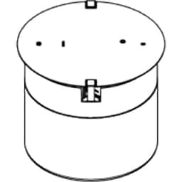 10-INCH UNWIRED RECESSED STEM ASSY