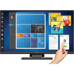 PCT2435 Helium 24" black HID compliant capacitive multi-touch FHD IPS
