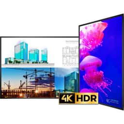 85in diagonal, UHD, D-LED backlight, 630 nit brightness