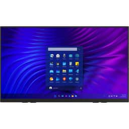 27" black, zero bezel, multi-touch