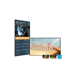 Simplicity E Series 43" UHD D-LED 500 NIT 24X7 speakers Wifi land/port