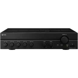 Mixer/Amp Five Input (Mic- Line- Tel)- 240W- Paging priority Mute