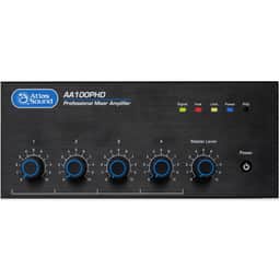 4-Input, 100-Watt Mixer Amplifier with Automatic System Test (PHD)
