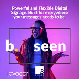 Avocor B-10 Series 65" 700nit Signage Display