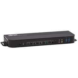 4-Port DisplayPort/USB KVM Switch - 4K 60 Hz, HDR, HDCP 2.2, IR, DP 1.4,