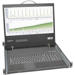 Short-Body Rackmount Console (1U) w 19″ LCD