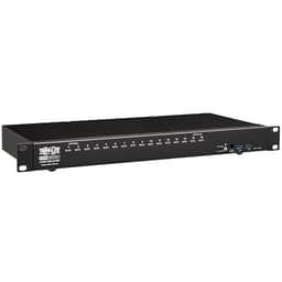 16-Port DisplayPort/USB KVM Switch with Audio/Video and USB Peripheral S