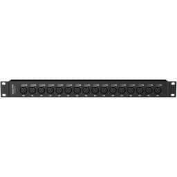 TASCAM BO-16DX/IN Rackmount 16-Channel XLR Female to DB25 Adapter