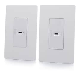 Superbooster 1-Port USB over Cat6a Wall Plate to Wall Plate Extender Kit