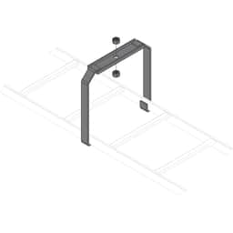LADDER CENTER BRKT,BLK,6PCS