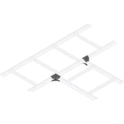 HORIZ T SPLICE HDWR,6PR