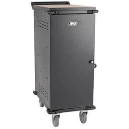 27-Device AC Charging Cart for Laptops and Chromebooks – 120V, NEMA 5-15