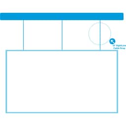 TADV/ADV SIGHTLINE 10FT DROP OPTION MUST BE ORDER WITH SIGHTLINE SCREEN