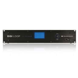 Large-area, 48-volt induction loop amplifier with network control