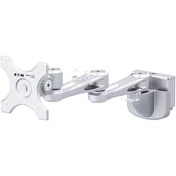 Dual-Extension Monitor Mount for Slat Wall System, 13″ to 32″ Displays