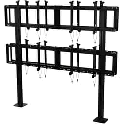 Modular Back-to-Back Video Wall Pedestal (2X2, each side)