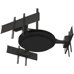 Tri Mount - Holds three displays to form a triangle, with telescoping ar