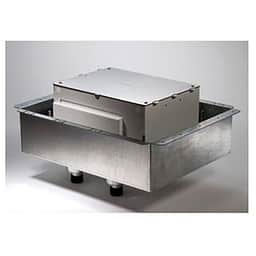 10-GANG FLOOR BOX ALL STEEL FC