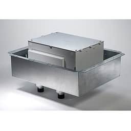 8-GANG FLOOR BOX ALL STEEL FC