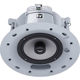 EVID-EC6.2 Two-Way 6.5" Coaxial Ceiling Speaker, White Bezel