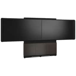 Forum Floor-to-Wall 66" Dual Display Stand 65-75" Displays