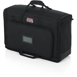 Padded Nylon Carry Tote Bag for Transporting (2) LCD Screens 19-24