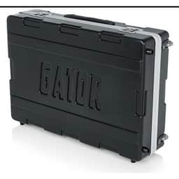 Molded PE Mixer or Equipment Case; 20" X 30" X 6"; w/ Wheels
