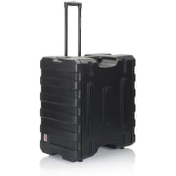 PE Rack Case; 6U, 19" Deep; w/ Handle & Wheels