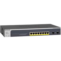 ProSAFE 8-Port PoE+ Gigabit Smart Managed Switch with 2 SFP Ports