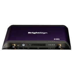 BrightSign HD1026 OS enabled Media Player, Single UHD video decode. USB-A, GPIO