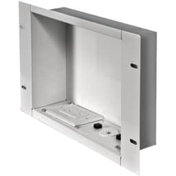 In-Wall Metal Box Large with 1 Knock Out and Power Outlet for A/V Access
