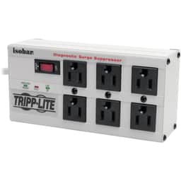 Isobar 6-Outlet Surge Protector, 6 ft. Cord with Right-Angle Plug
