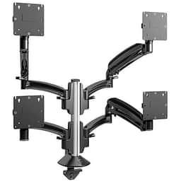 K1 CLMN MNT 4 DISP DUAL 2L ARMS, BLK