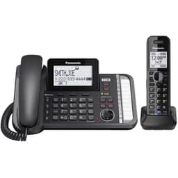 Panasonic KX-TG9581B Link2Cell 2-Line Cordless Phone