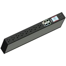 Network Metered 1RU PDU, 15A, 120V, 8 Outlet, TAA compliant