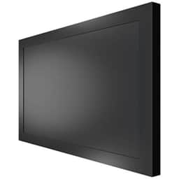 LANDSCAPE ON-WALL KIOSK, BLACK 75″