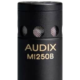 Miniaturized condensor microphone (black)