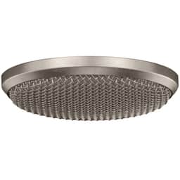 MIC, COND, CEILING, FLUSH MOUNT, NICKEL,