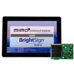 Mimo Vue with BrightSign built in Capacitive touch display POE