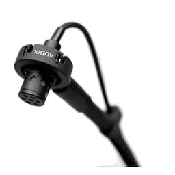 Mini-instrument microphone with shock mounted gooseneck and DVICE clamp