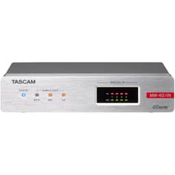 TASCAM MM-4D/IN-X 4-Channel Mic/Line Input Dante Converter with Built-In DSP Mixer