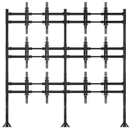 Video Wall Modular Floor to Wall Mount Kit 800×600 100Lbs Max Weight