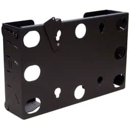 Flat Panel Tilt Wall Mount w/non-lockable CPU Storage 26-55″ display
