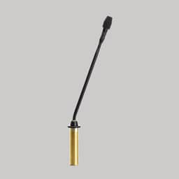 Shure MX415/C 15" Microflex Cardioid Gooseneck Microphone with Bottom LED and Preamp