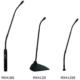 12inch Gooseneck Condenser Microphone;Attached Preamp w/XLR;Shock Mount