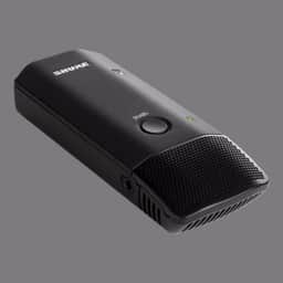 Boundary Transmitter with omni-directional mic cartridge, B/W matrix LC-Disp