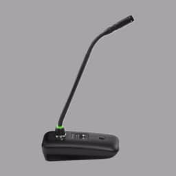 Shure MXW8X=-Z10 Wireless Gooseneck Mic Base, Rechargeable