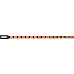 PD THIN,1-15A,16 OUT,CORD